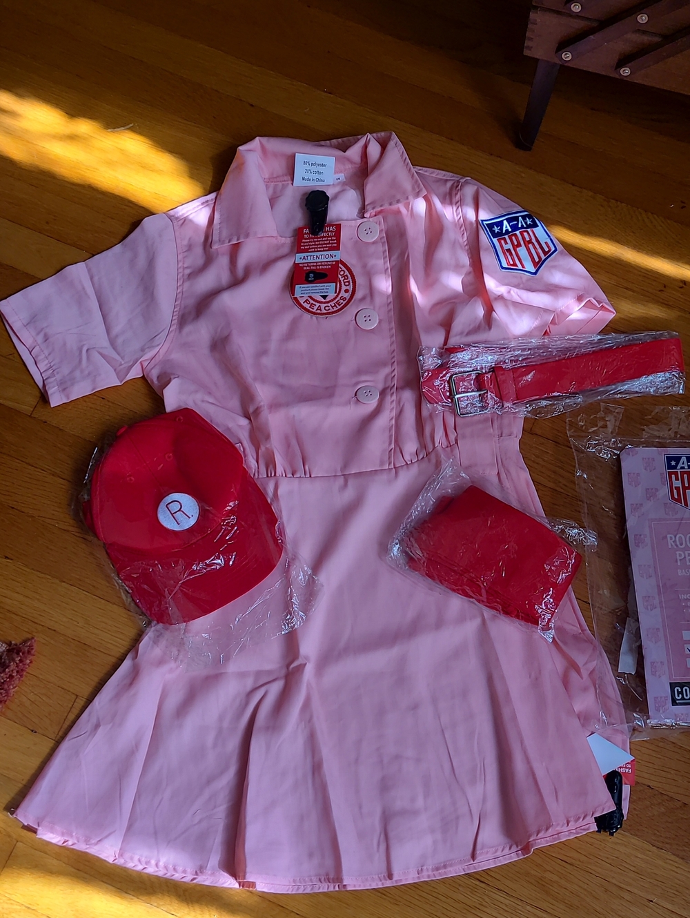 Rockford Peach Halloween Costume